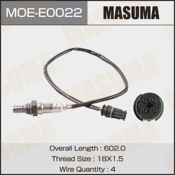 Masuma MOE-E0022 Датчик кисневий / Лямбда-зонд MOEE0022: Купити в Україні - Добра ціна на EXIST.UA!
