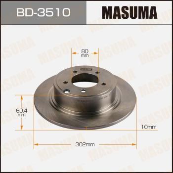 Masuma BD-3510 Диск гальмівний BD3510: Приваблива ціна - Купити в Україні на EXIST.UA!