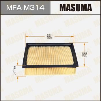 Masuma MFA-M314 Повітряний фільтр MFAM314: Приваблива ціна - Купити в Україні на EXIST.UA!