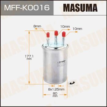 Masuma MFF-K0016 Фільтр палива MFFK0016: Купити в Україні - Добра ціна на EXIST.UA!