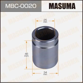 Masuma MBC-0020 Поршень гальмівного супорту MBC0020: Купити в Україні - Добра ціна на EXIST.UA!