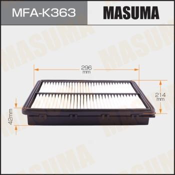 Masuma MFA-K363 Повітряний фільтр MFAK363: Купити в Україні - Добра ціна на EXIST.UA!