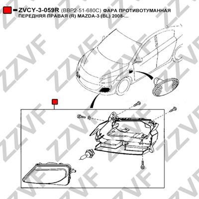 Купити ZZVF ZVCY-3-059R за низькою ціною в Україні!
