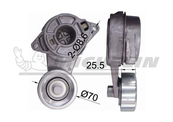 Michelin Engine Parts SMAMP06312 Натягувач ременя приводного SMAMP06312: Купити в Україні - Добра ціна на EXIST.UA!