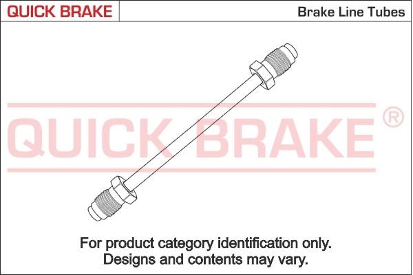 Quick brake CU-0640A-E Трубка гальмівної системи CU0640AE: Купити в Україні - Добра ціна на EXIST.UA!