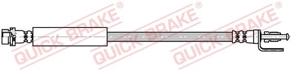 Quick brake 32.349 Гальмівний шланг 32349: Купити в Україні - Добра ціна на EXIST.UA!