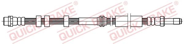 Quick brake 32.209 Гальмівний шланг 32209: Купити в Україні - Добра ціна на EXIST.UA!