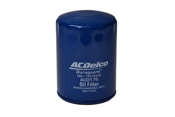 AC Delco AC0176 Фільтр масляний AC0176: Купити в Україні - Добра ціна на EXIST.UA!