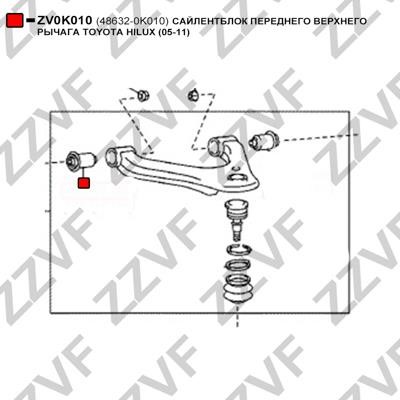 Купити ZZVF ZV0K010 за низькою ціною в Україні!