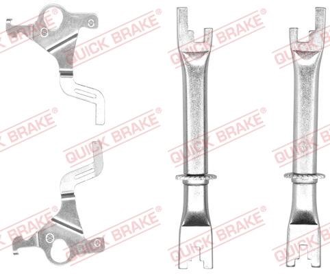 Quick brake 11153005 Пружини притискні колодок гальмівних 11153005: Купити в Україні - Добра ціна на EXIST.UA!