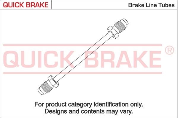 Quick brake CN-4300D-D Трубка гальмівної системи CN4300DD: Купити в Україні - Добра ціна на EXIST.UA!