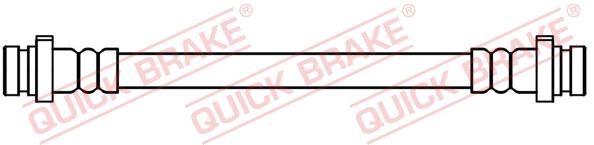 Quick brake 25.097 Гальмівний шланг 25097: Купити в Україні - Добра ціна на EXIST.UA!