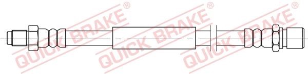 Quick brake 32.316 Гальмівний шланг 32316: Купити в Україні - Добра ціна на EXIST.UA!