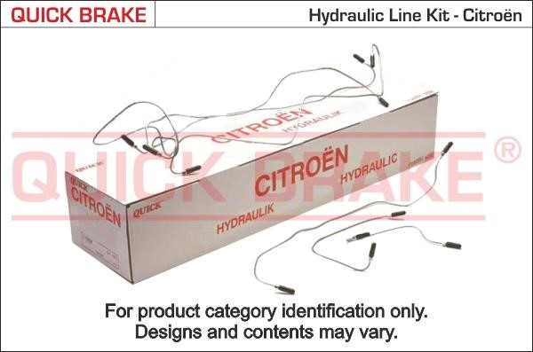 Quick brake CI 110 MB Трубки гальмівної системи, комплект CI110MB: Купити в Україні - Добра ціна на EXIST.UA!