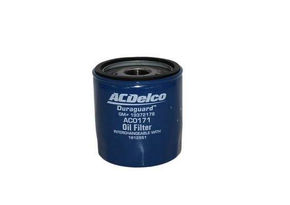 AC Delco AC0171 Фільтр масляний AC0171: Купити в Україні - Добра ціна на EXIST.UA!