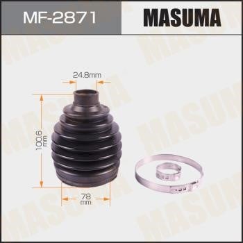 Masuma MF-2871 Пильовик приводного валу, комплект MF2871: Купити в Україні - Добра ціна на EXIST.UA!
