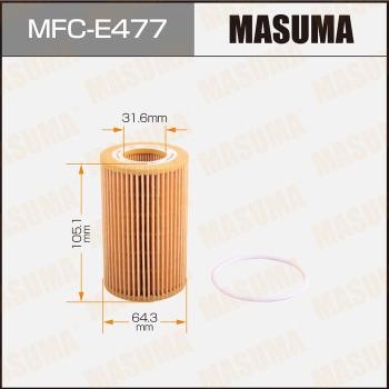 Masuma MFC-E477 Фільтр масляний MFCE477: Купити в Україні - Добра ціна на EXIST.UA!