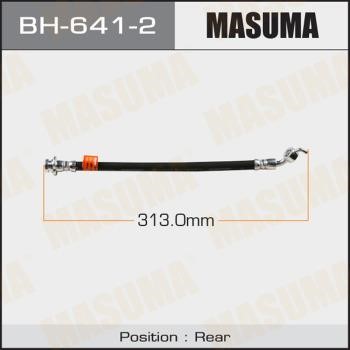 Masuma BH-641-2 Шланг гальмівний задній BH6412: Купити в Україні - Добра ціна на EXIST.UA!