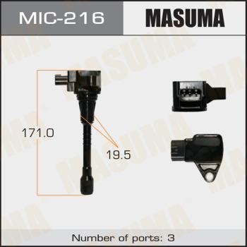 Masuma MIC-216 Котушка запалювання MIC216: Купити в Україні - Добра ціна на EXIST.UA!