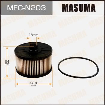 Masuma MFC-N203 Фільтр масляний MFCN203: Купити в Україні - Добра ціна на EXIST.UA!