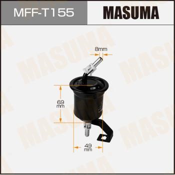 Masuma MFF-T155 Фільтр палива MFFT155: Приваблива ціна - Купити в Україні на EXIST.UA!
