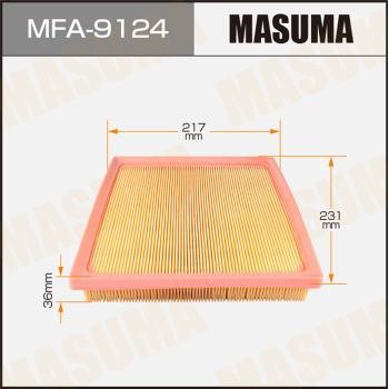 Masuma MFA-9124 Повітряний фільтр MFA9124: Купити в Україні - Добра ціна на EXIST.UA!