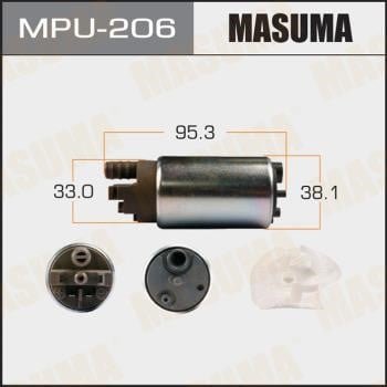 Masuma MPU-206 Насос паливний MPU206: Купити в Україні - Добра ціна на EXIST.UA!