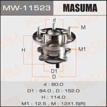 Masuma MW-11523 Маточина колеса MW11523: Купити в Україні - Добра ціна на EXIST.UA!
