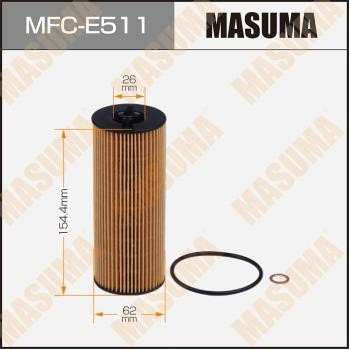 Masuma MFC-E511 Фільтр масляний MFCE511: Купити в Україні - Добра ціна на EXIST.UA!