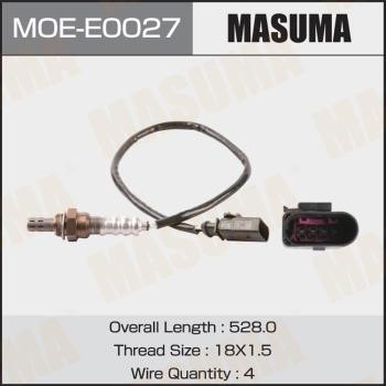 Masuma MOE-E0027 Датчик кисневий / Лямбда-зонд MOEE0027: Купити в Україні - Добра ціна на EXIST.UA!