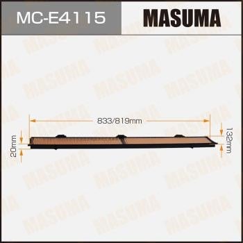 Masuma MC-E4115 Фільтр салону MCE4115: Купити в Україні - Добра ціна на EXIST.UA!
