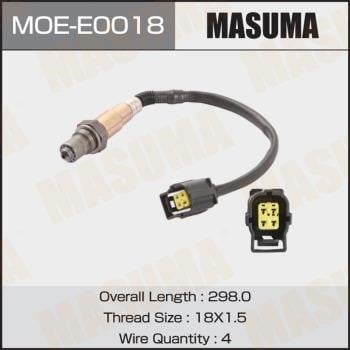 Masuma MOE-E0018 Датчик кисневий / Лямбда-зонд MOEE0018: Приваблива ціна - Купити в Україні на EXIST.UA!