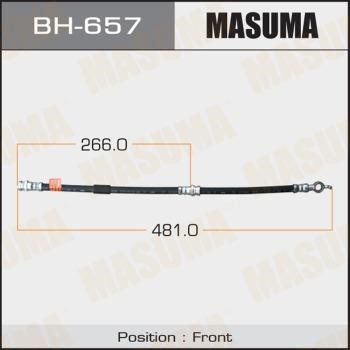 Masuma BH-657 Гальмівний шланг BH657: Купити в Україні - Добра ціна на EXIST.UA!