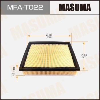 Masuma MFA-T022 Повітряний фільтр MFAT022: Купити в Україні - Добра ціна на EXIST.UA!