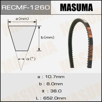 Masuma 1260 Ремінь клиновий 1260: Купити в Україні - Добра ціна на EXIST.UA!