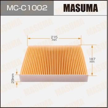 Masuma MC-C1002 Фільтр салону MCC1002: Купити в Україні - Добра ціна на EXIST.UA!