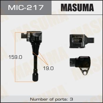 Masuma MIC-217 Котушка запалювання MIC217: Купити в Україні - Добра ціна на EXIST.UA!