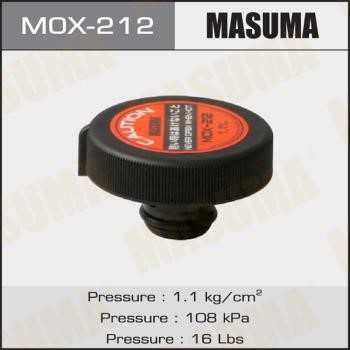 Masuma MOX212 Кришка радіатора MOX212: Приваблива ціна - Купити в Україні на EXIST.UA!