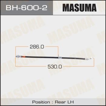 Masuma BH-600-2 Гальмівний шланг BH6002: Купити в Україні - Добра ціна на EXIST.UA!