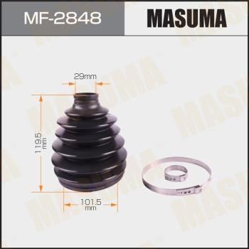 Masuma MF-2848 Пильовик приводного валу, комплект MF2848: Приваблива ціна - Купити в Україні на EXIST.UA!