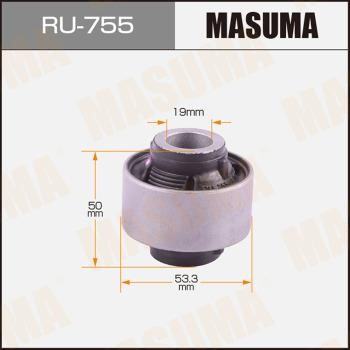 Masuma RU-755 Сайлентблок важеля підвіски RU755: Купити в Україні - Добра ціна на EXIST.UA!