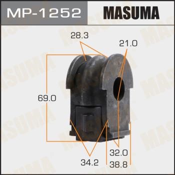Masuma MP-1252 Втулка стабілізатора MP1252: Купити в Україні - Добра ціна на EXIST.UA!
