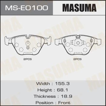Masuma MS-E0100 Колодки гальмівні барабанні, комплект MSE0100: Купити в Україні - Добра ціна на EXIST.UA!