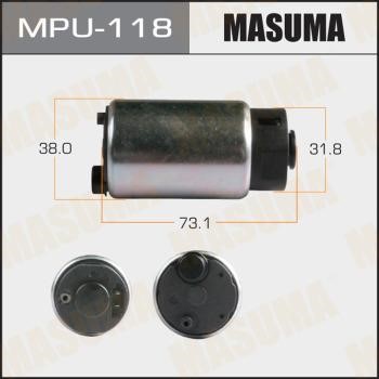 Masuma MPU-118 Насос паливний MPU118: Купити в Україні - Добра ціна на EXIST.UA!