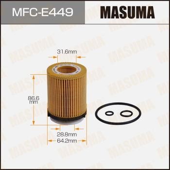 Masuma MFC-E449 Фільтр масляний MFCE449: Купити в Україні - Добра ціна на EXIST.UA!