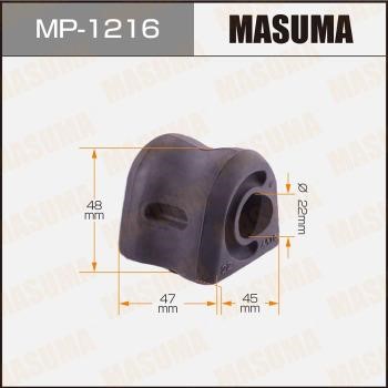 Masuma MP1216 Втулка стабілізатора MP1216: Приваблива ціна - Купити в Україні на EXIST.UA!