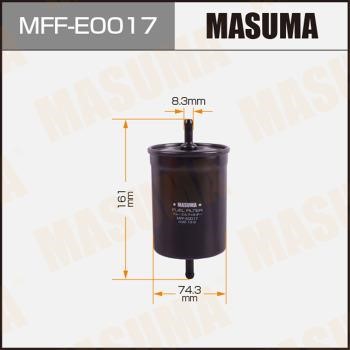 Masuma MFF-E0017 Фільтр палива MFFE0017: Купити в Україні - Добра ціна на EXIST.UA!