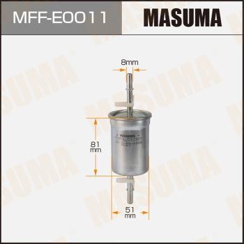 Masuma MFF-E0011 Фільтр палива MFFE0011: Купити в Україні - Добра ціна на EXIST.UA!