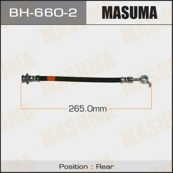 Masuma BH-660-2 Шланг гальмівний задній BH6602: Купити в Україні - Добра ціна на EXIST.UA!