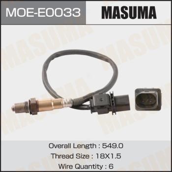 Masuma MOE-E0033 Датчик кисневий / Лямбда-зонд MOEE0033: Купити в Україні - Добра ціна на EXIST.UA!
